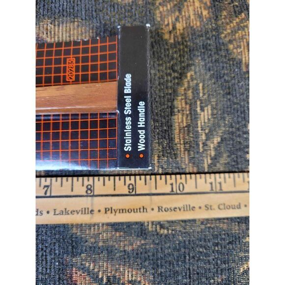 Chef Craft Stainless Steel Spatula with Wood Handle- NEW - Picture 5 of 5